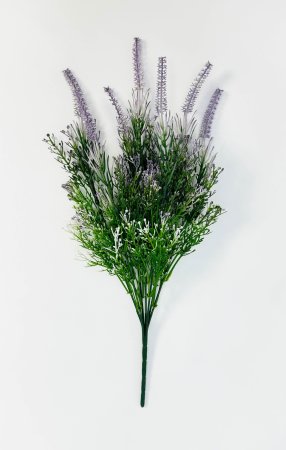 Лаванда светло-лиловая 7 веток