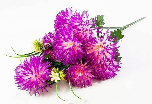 Хризантема "Легенда" 12 веток 9 цветков от магазина KALINA являющийся официальным дистрибьютором в России 