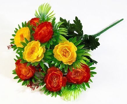 Букет пионов "Контур" 9 цветков от магазина KALINA являющийся официальным дистрибьютором в России 