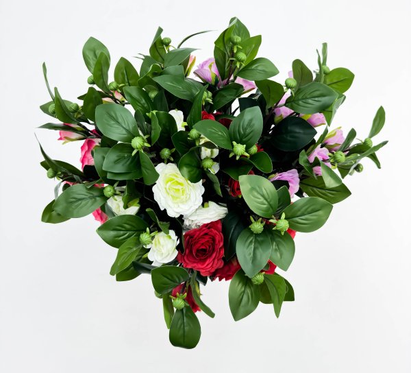 Пион "Слава" 5 цветков 5 бутонов