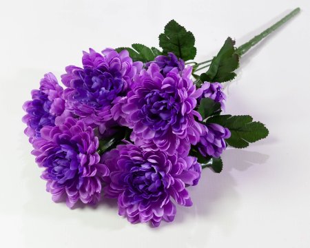 Хризантема садовая искусственная