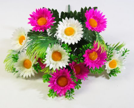 Букет ромашек "Парча" 12 цветков
