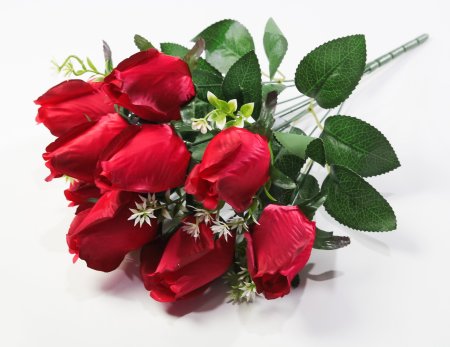 Роза "Альбина" 9 цветков