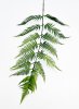 Ветка древовидного папоротника, искусственные цветы и декор КалинаКрас
