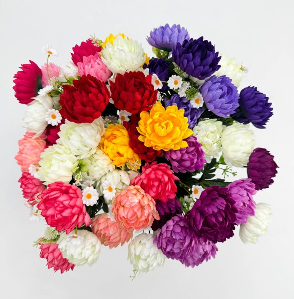 Хризантема "Ириска" 12 цветков