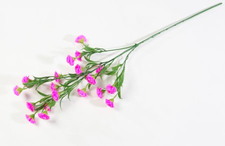 Ветка гвоздики 20 цветков розовая