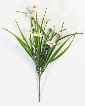 Букет ромашек "Опера" 5 веток 15 цветков от магазина KALINA являющийся официальным дистрибьютором в России 