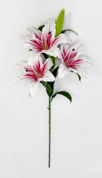 Лилия ветка "Волнистая" 3 цветка