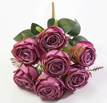Букет роз "Помпонелла" 7 цветков  от магазина KALINA являющийся официальным дистрибьютором в России 