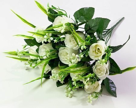 Букет роз «Крид» малый 12 цветков искусственный от магазина KALINA являющийся официальным дистрибьютором в России 