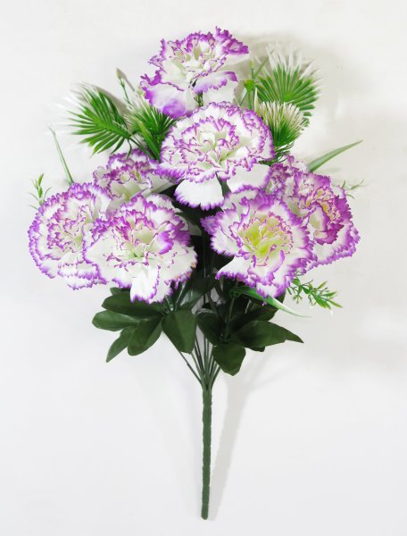 Букет гвоздик "Антураж" 8 цветков