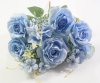 Букет роз Дилара голубой 13 веток