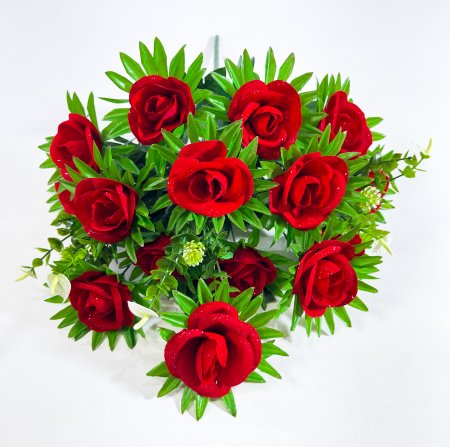 Роза бархатная Креатив 18 веток