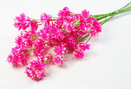 Ветка с мелким лотосом пластик