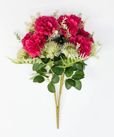 Георгин "Яркий акцент" 8 цветков 12 веток