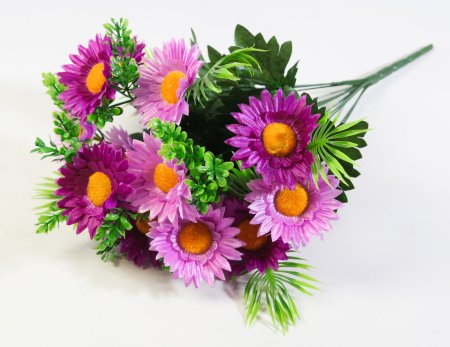 Букет ромашек "Парча" 12 цветков