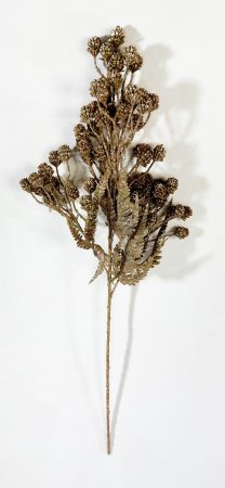 Ветка с шишками бронза