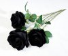 Роза бархат Лапуля черная