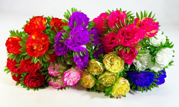 Букет пиона "Крепыш" 6 цветков