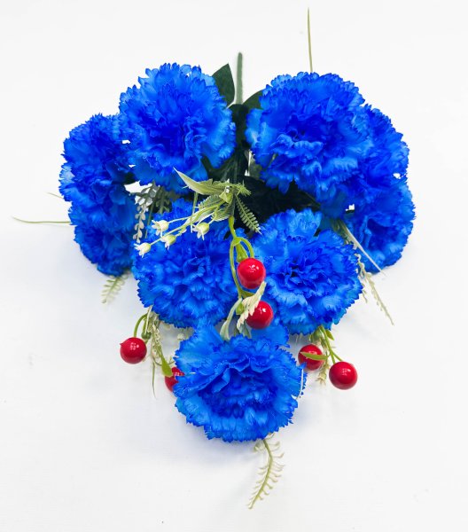 Гвоздика с ягодкой 9 цветков 12 веток