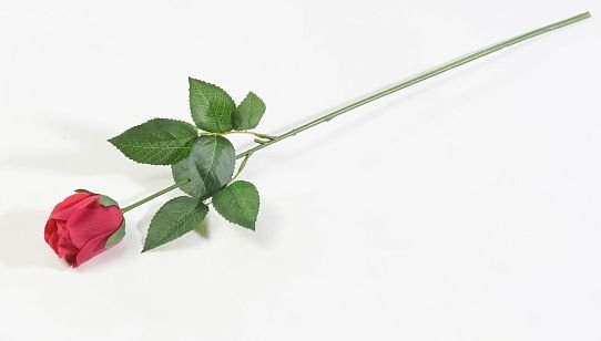 Роза с латексным покрытием малая красная от магазина KALINA являющийся официальным дистрибьютором в России 