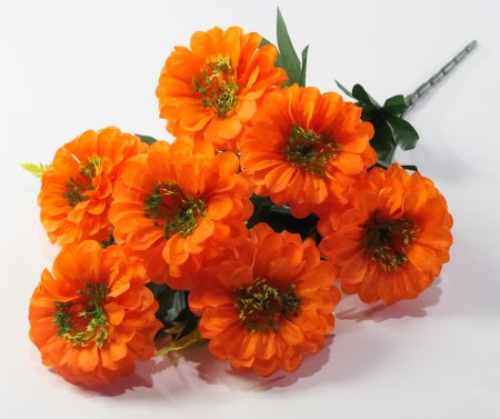 Букет цинний 7 цветков