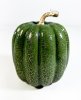 Тыква декоративная с блестками зеленая