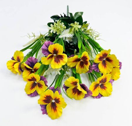 Анютины глазки 10 цветков