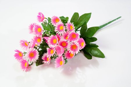 Ромашки "Анациклюс" пластиковый 5 веток