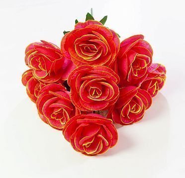Букет розы "Фердинанд" 9 веток от магазина KALINA являющийся официальным дистрибьютором в России 