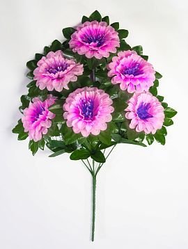 Астра с фиолетовой тычинкой 6 цветков от магазина KALINA являющийся официальным дистрибьютором в России 