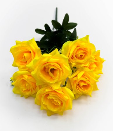 Роза "Кардинал" 7 цветков