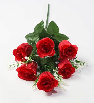 Букет роз "Жилка" 6 цветков от магазина KALINA являющийся официальным дистрибьютором в России 