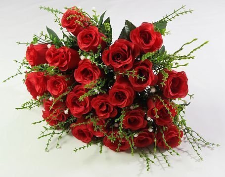 Букет роз "Аргентина" 24 цветка от магазина KALINA являющийся официальным дистрибьютором в России 