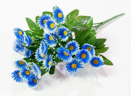 Ромашки "Анациклюс" пластиковый 5 веток