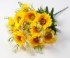 Букет ромашек "Паприка" большой 12 цветков