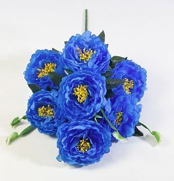 Букет пиона "Сапфир" 7 цветков от магазина KALINA являющийся официальным дистрибьютором в России 