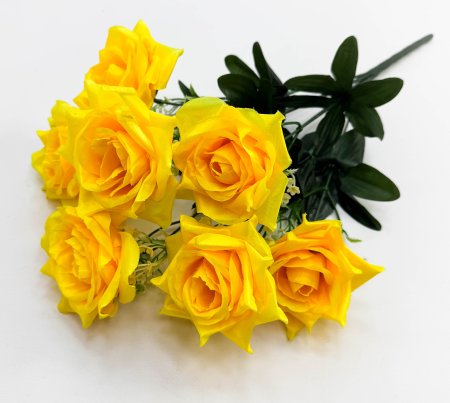 Роза "Кардинал" 7 цветков