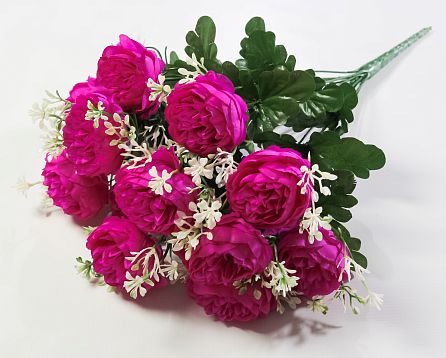 Пион "Зенит" 12 цветков от магазина KALINA являющийся официальным дистрибьютором в России 