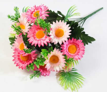 Букет ромашек "Парча" 12 цветков