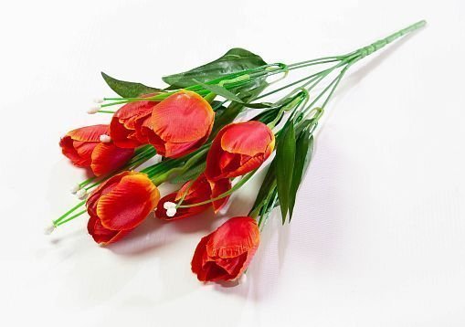 Букет тюльпанов "Миранда" 7 веток от магазина KALINA являющийся официальным дистрибьютором в России 