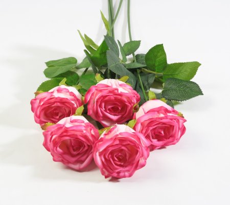 Роза с латексным покрытием крупная гибридная