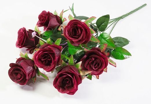 Букет роз "Эквадор" 7 цветков от магазина KALINA являющийся официальным дистрибьютором в России 
