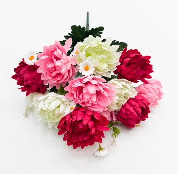 Хризантема "Ириска" 12 цветков