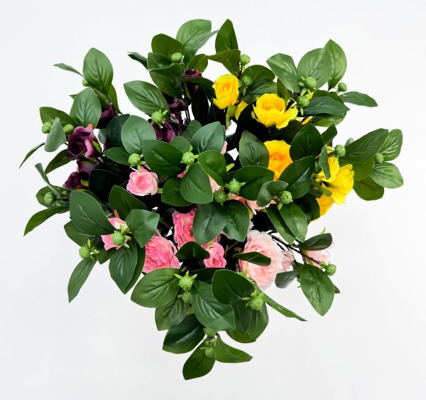 Пион "Слава" 5 цветков 5 бутонов