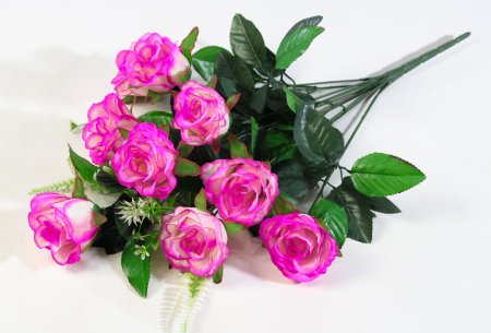 Букет роз Дымка 9 цветков