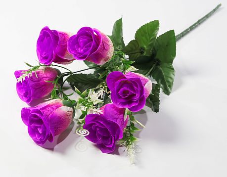 Букет роз "Жилка" 6 цветков от магазина KALINA являющийся официальным дистрибьютором в России 