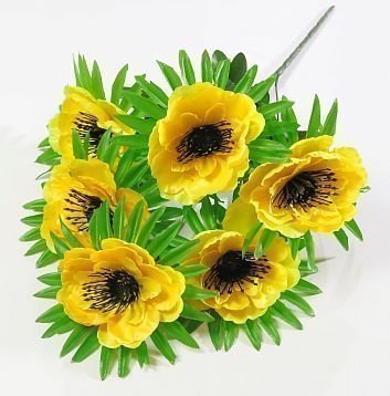 Мак "Крылатый" 6 цветков от магазина KALINA являющийся официальным дистрибьютором в России 