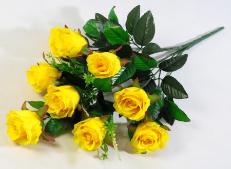 Букет роз Дымка 9 цветков