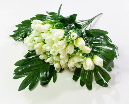 Крокус с листом пальмы 54 цветка